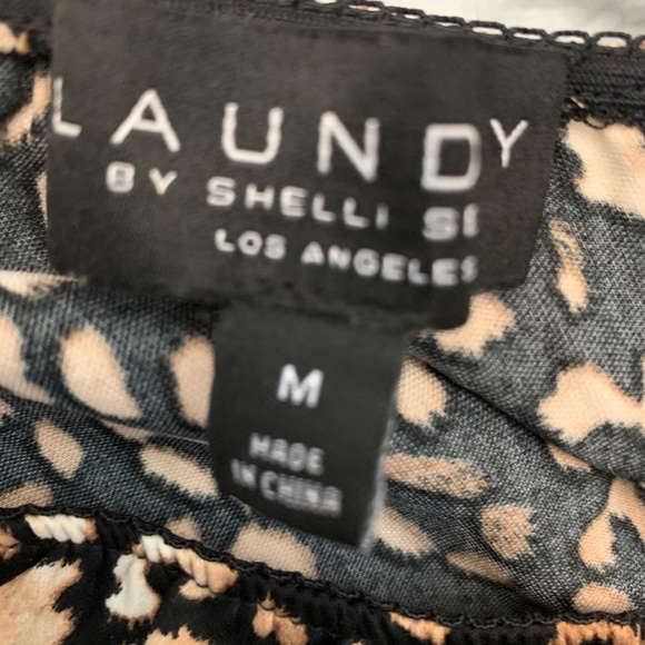 Y2K
Pull-on printed bias midi skirt faux wrap Fairy black animal print cheetah - Picture 6 of 13